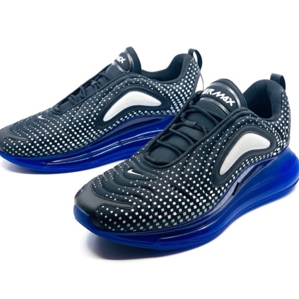 NNike Air Max 720 “Pixel Black Blue” Size 11